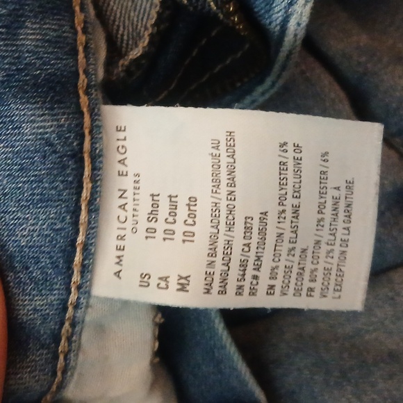 American Eagle Outfitters Women's Blue Jeans - Picture 3 of 4